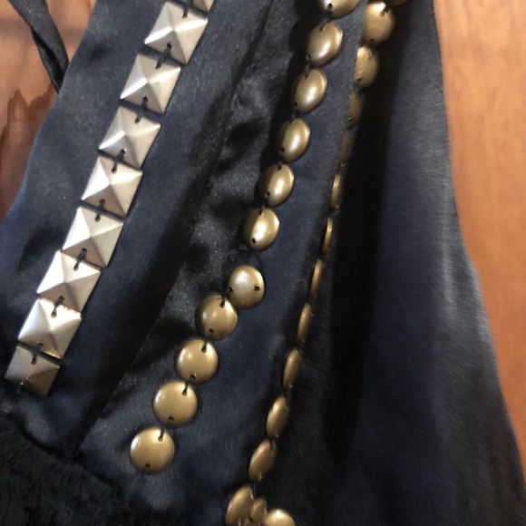 UO Moss Studded Mini Dress - Picture 3 of 4